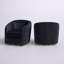 Fauteuil demi-tonneau en velours Holden-2053120364