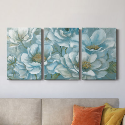 " Twilight Blooms " 3 - Pieces