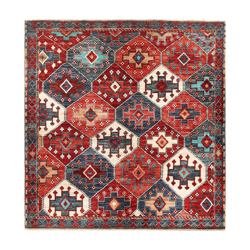 One-of-a-Kind 4'11" X 5'2" Area Rug