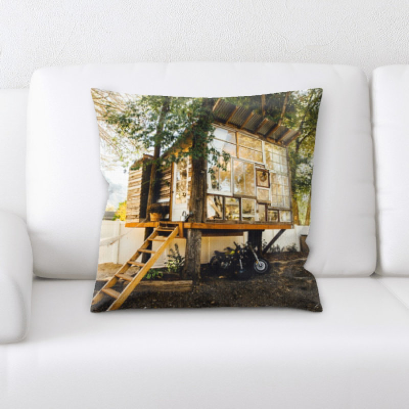 Microsuede Throw Pillow