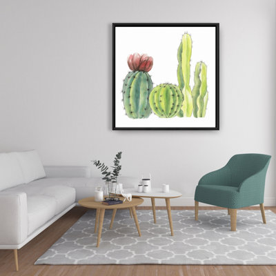 «Four Little Cactus» sur toile