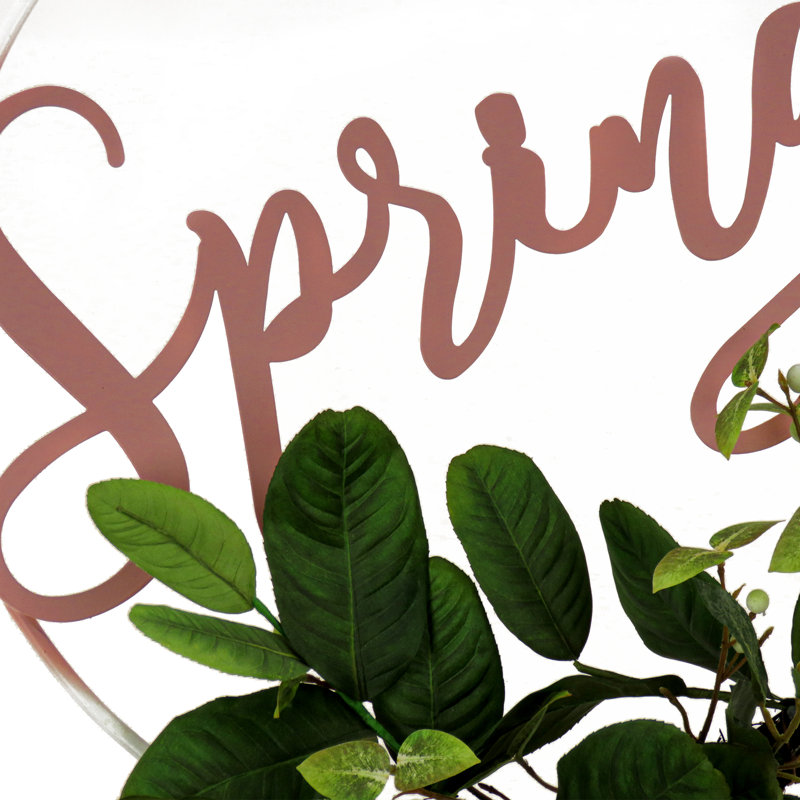 23" "Spring" Wall Décor