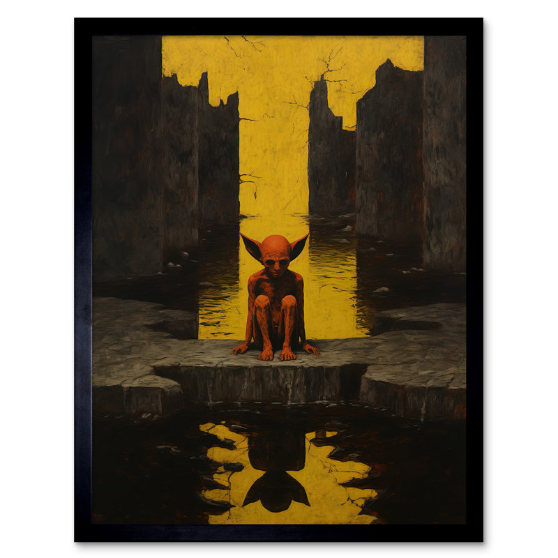 Nosferatu Lair Conceptual - Single Picture Frame Print