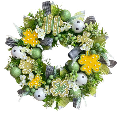Handcrafted Faux 22'' Wreath