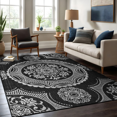 Waikiki Geometric Indoor/Outdoor Rug