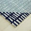 Larsson Geo Machine Woven Teal/Grey Rug-67405663