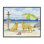 «Dog Beach Day», art de la giclée encadrée par Paul Brent
