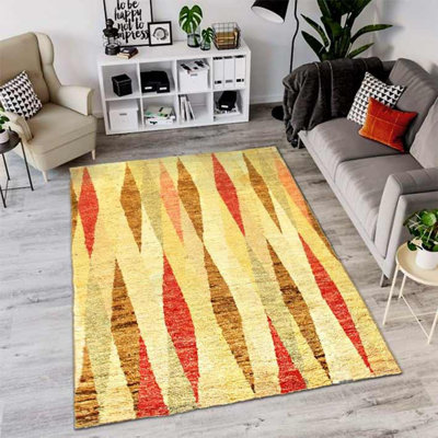 Pisek One-of-a-Kind 5'6" X 8'7" Area Rug in Red/Brown