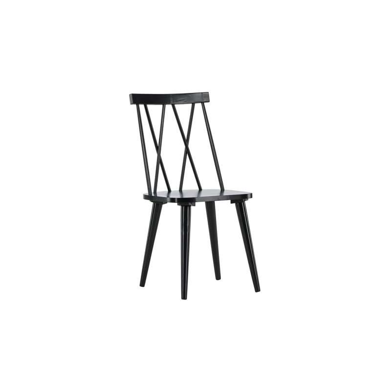 Zuzia 45cm H Side Chair, Black
