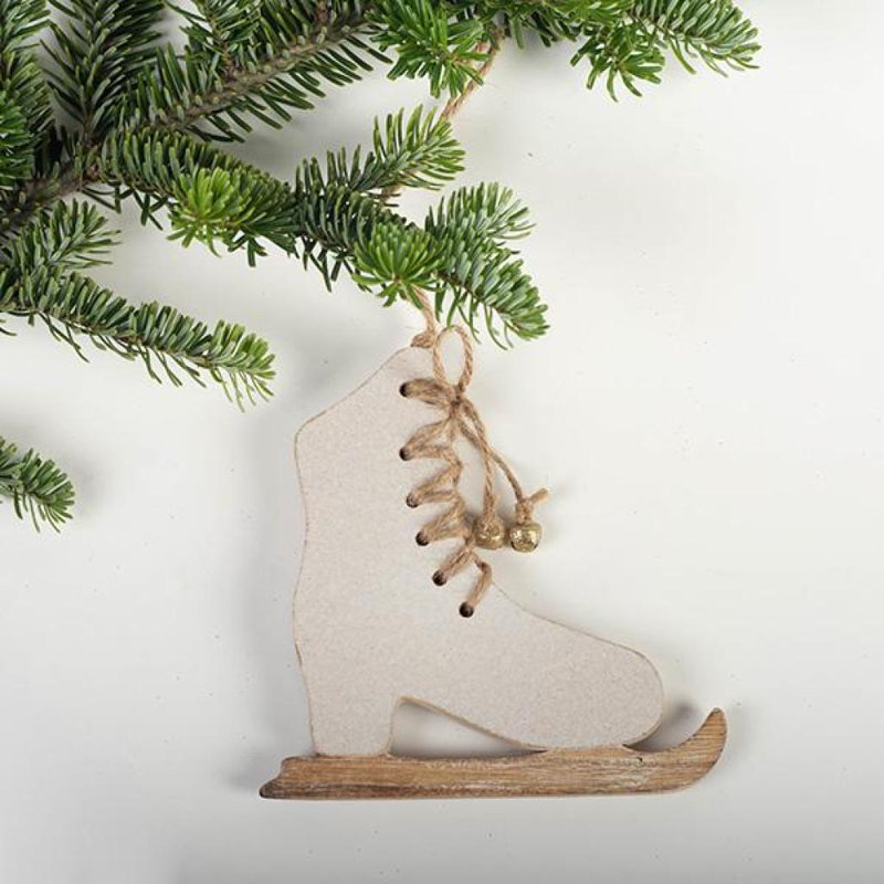 Cintre en bois pour patin à glace