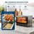 Half-Size Convection Toaster Oven – 22L, 3-Tier, Air Fry, 1440W, 30°C–300°C, Stainless Steel