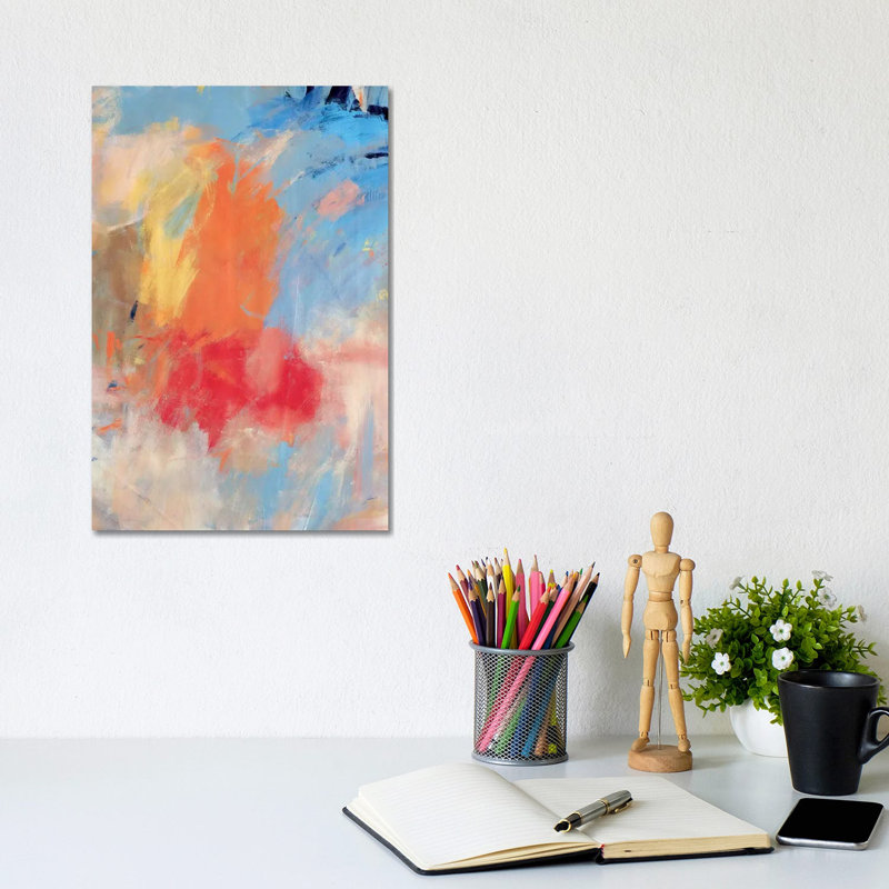 "Inside the clouds" par Julian Spencer, reproduction d’art, Toile tendue, Pas de tapis, H 12 po x l 8 po x P 0,75 po
