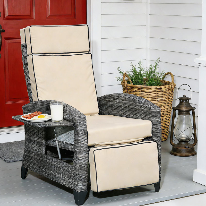 Méridienne inclinable, Fauteuil inclinable d'extérieur