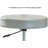 PERCH Chrome Walter Height Adjustable Exam Stool with Backrest | Desk Height 18.5-24"-17577715-17577719
