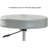 PERCH Walter Height Adjustable Exam Stool with Backrest | Medium Bench Height 21-28.5"-17578421