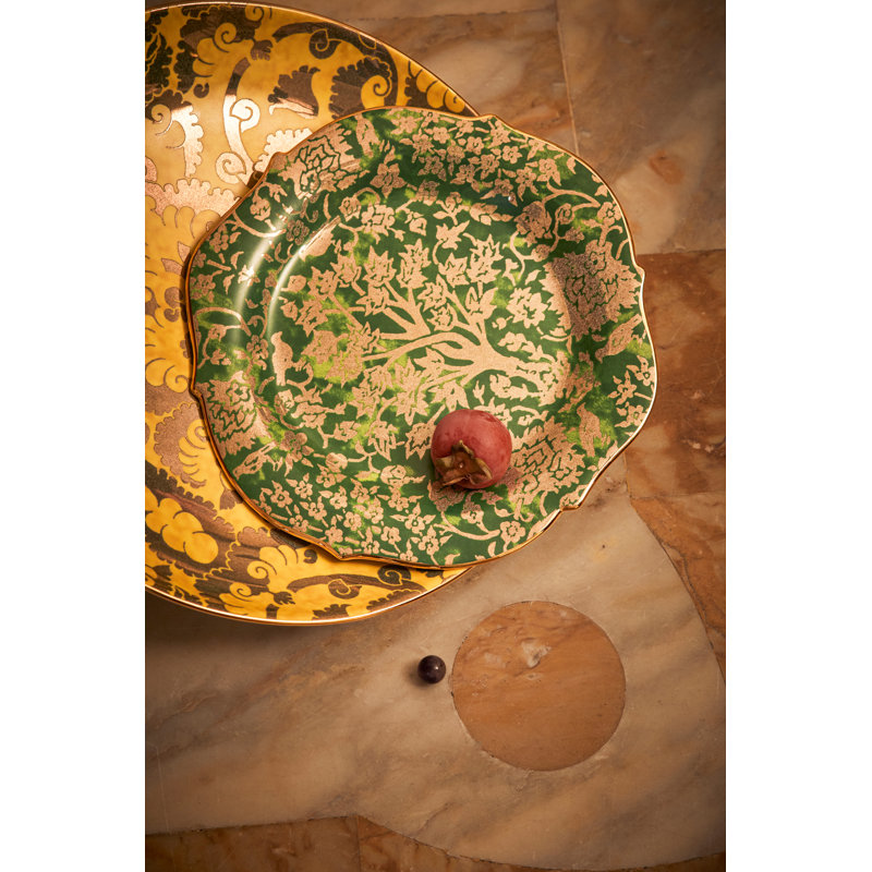FORTUNY LAOTZE LARGE COUPE BOWL -YELLOW