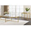 Table de bout en verre Maysam