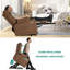 83.1cm Wide Standard Recliner with Massager-1714945859