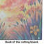Alstroemerias in Colour Glass Cutting Board Large