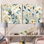Subtle Whispers IV - Ensemble de 2 collages carrés floral et botanique-101857829-101857830