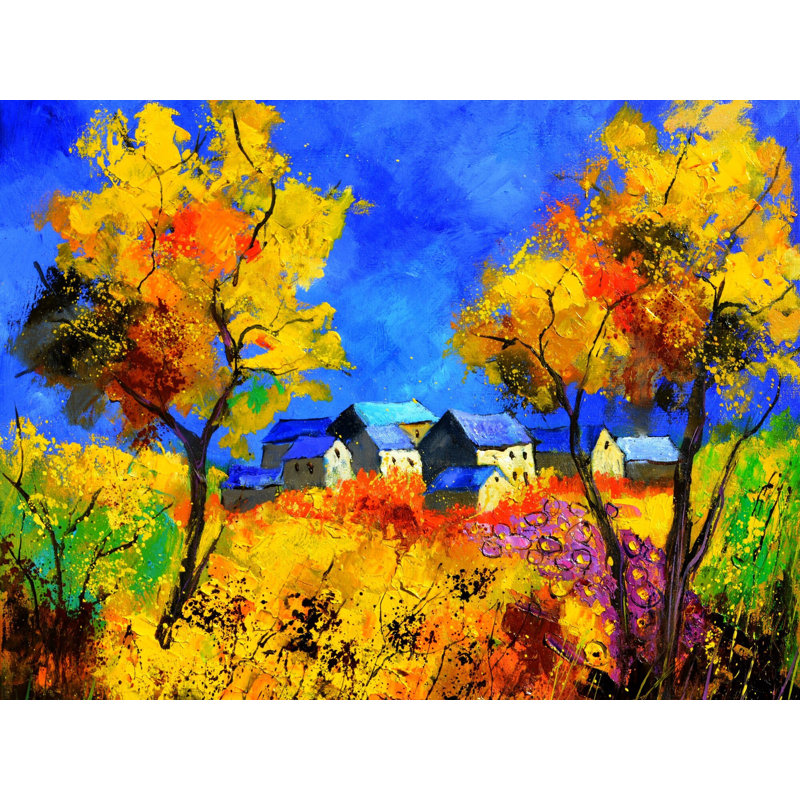 Summer 885180 Print by Pol Ledent, Wrapped Canvas, 24" H x 32" W