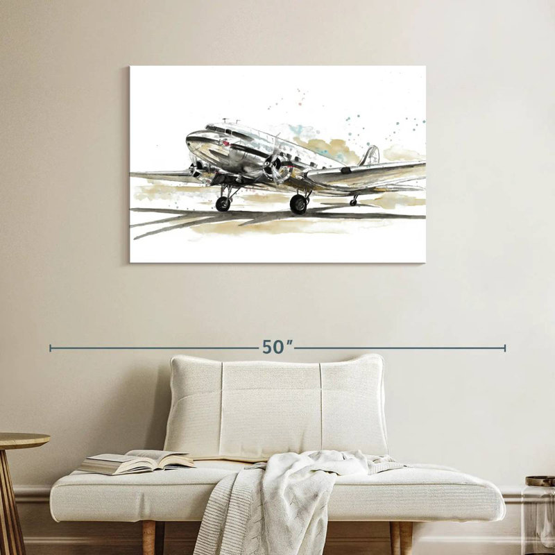 Mehar DC3 avion, H 26 po x l 39 po