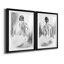 «Soft Silhouette V», ensemble de 2 reproductions sur toile-265539963-257790530-195628231