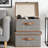 4Pcs Large Storage Bins with Lids, Decorative Storage Boxes with Lid and PU Handles, Foldable Storage Baskets for Closet, Shelves, Stackable，Set of 4-669946171
