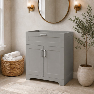 Base de meuble-lavabo 30 po seulement, lavabo non inclus