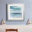 Blue Silver Shore II - Tableau représentant un horizon marin calme, encadré sous verre acrylique, grand format, idéal pour le salon.-1713083505-1713083511