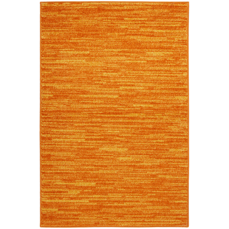 Nourison Essentials Suburst Indoor/Outdoor Area Rug, Rectangle 2' x 4'