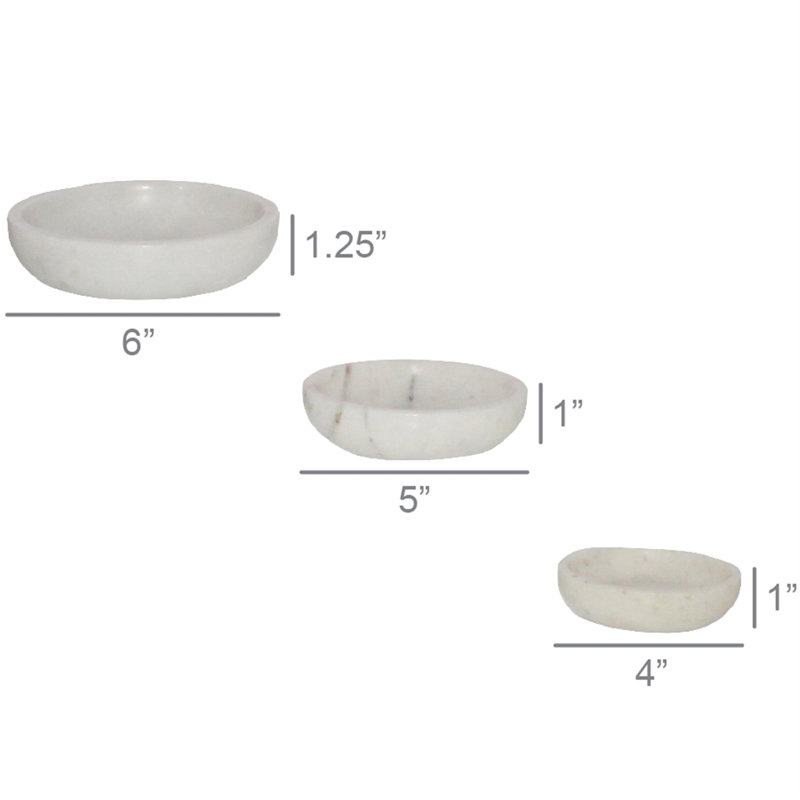Wade Logan® Aubigny Marble Serving Bowl