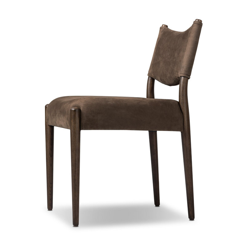 Jayla Upholstered Dining Chair, Burnt Oak, Burnt Oak