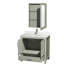 Meuble-lavabo simple 36 po avec comptoir en quartz et armoire à pharmacie Sheffield-100481767-100481768-100500123