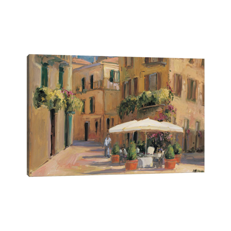Café Bordeaux by Allayn Stevens - Wrapped Canvas Print, 66.04 cm H x 45.72 cm W x 1.91 cm D