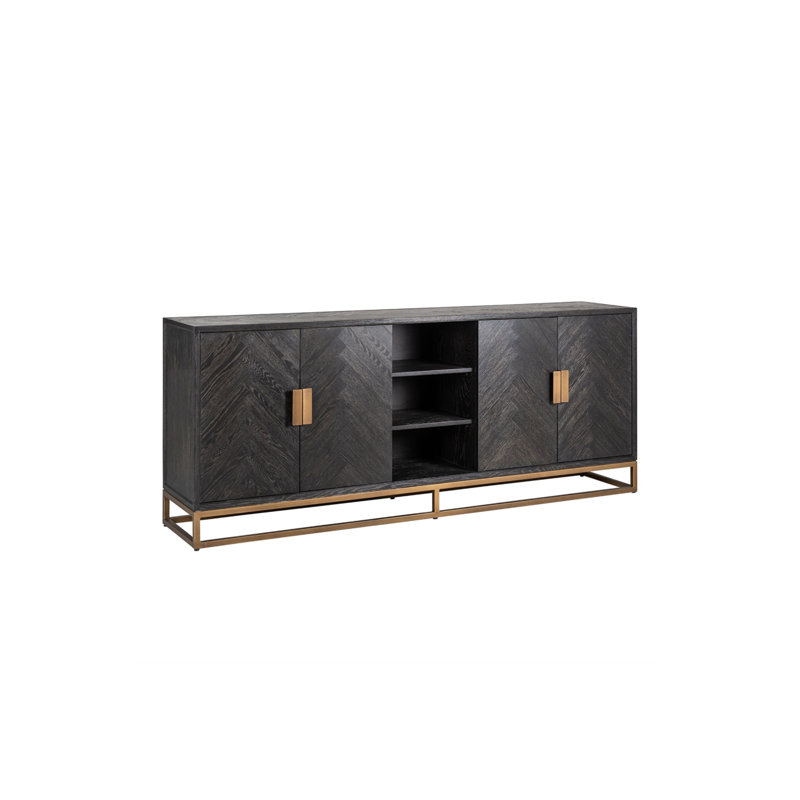 Blackbone Sideboard, Brass/Black