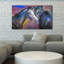 « pastel portrait of a couple cheval ii », reproduction d’art sur toile tendue-20121609
