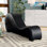 Amettes Faux Leather Chaise Lounge