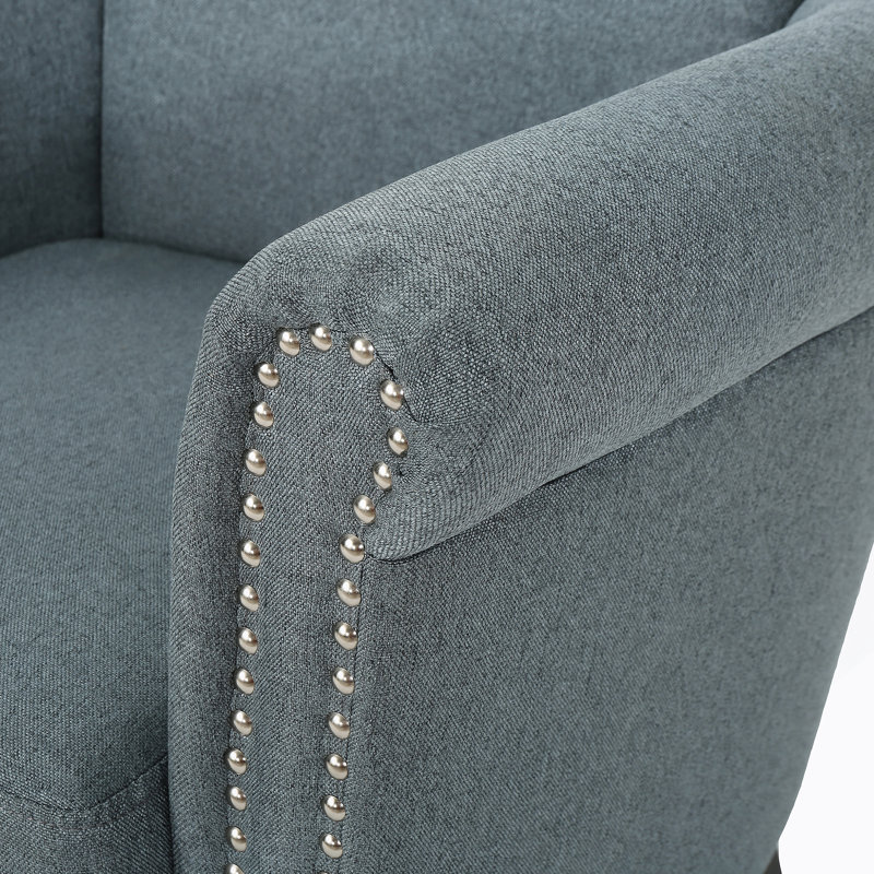 Fauteuil club, Bleu