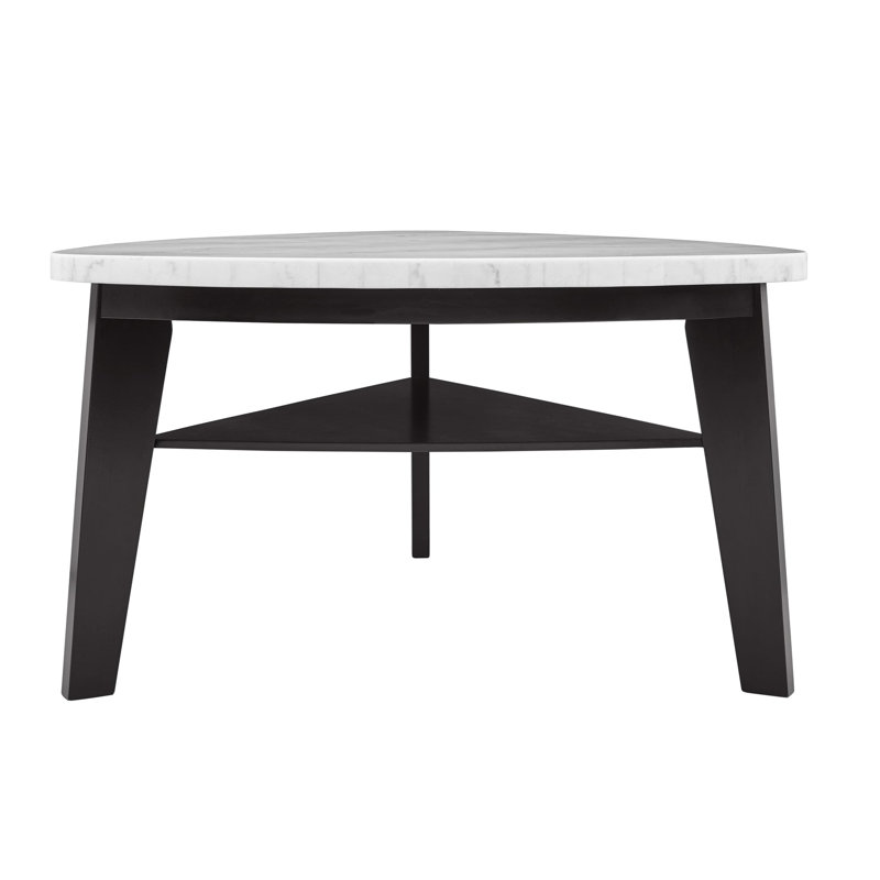 Carrara 6-Piece Marble Counter Dining Set(Table, Storage Bench & 4 Counter Chairs)
