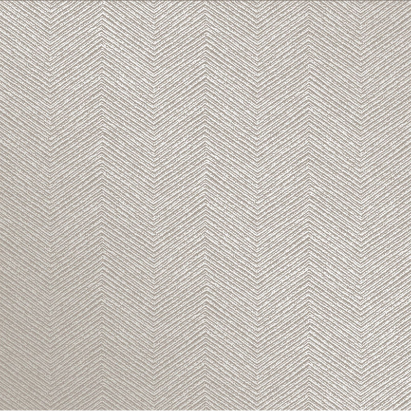 Chevron Metallic Wallpaper Roll, Natural