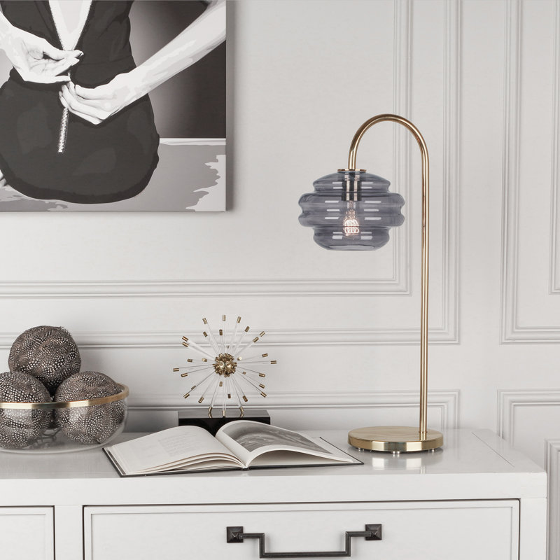 Horizon Table Lamp, Gray
