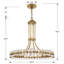 Clover 12-Light Crystal Pendant-1890928242-1953724752