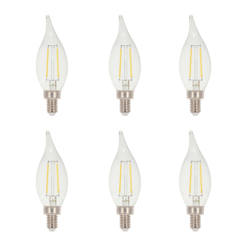 3.3 W CA11 E12/Candelabra LED Smart Bulb, 3000