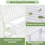 Banc oscillant en bois Geroline