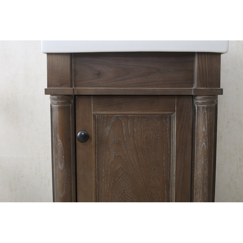 Ensemble de meuble-lavabo à simple cuve 18 "Malena