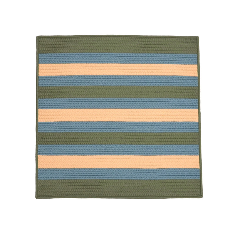 Tapis carré intérieur / extérieur Ambreia, Carré 16 pi
