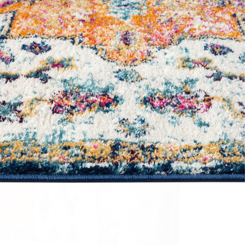 Tapis tissé Boho Medallion