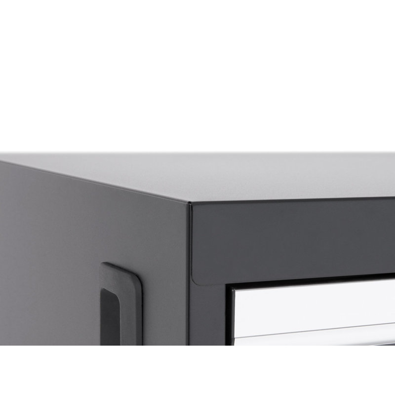 Bold Series 33.1" H x 21" W x 16" D Garage 4-Drawers Rolling Tool Cabinet, Charcoal Gray