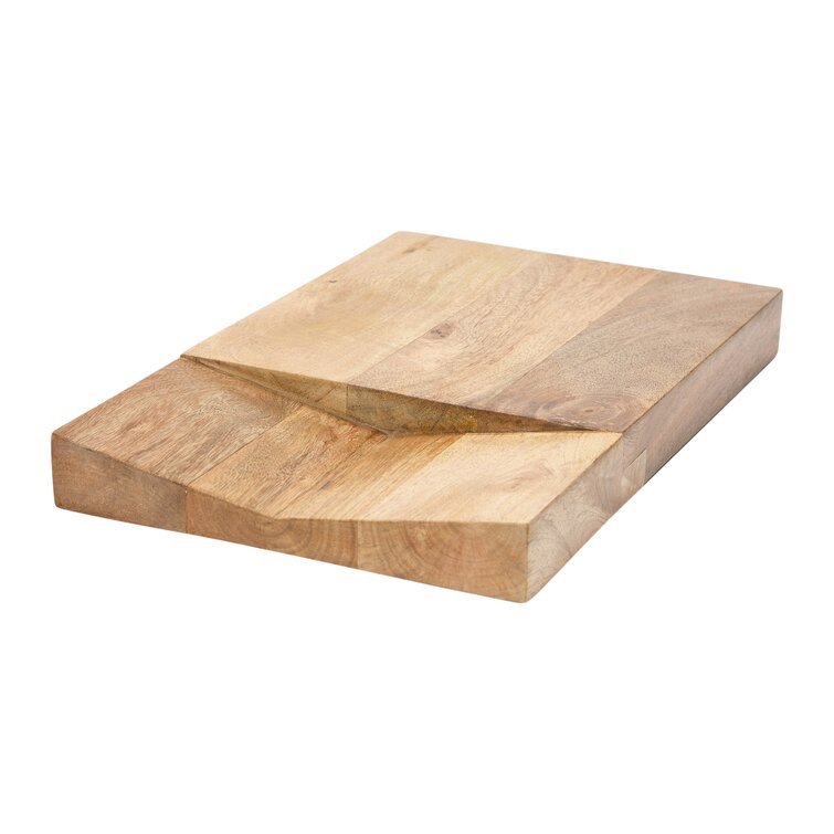 Vegetable Cutting Board - Engraved Mango Wood Solid Chopping Board -  Incredible Gifts